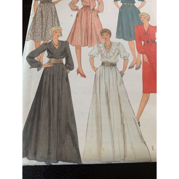 McCall's Misses Dress Sewing Pattern Sz 12 8295 - Uncut - Picture 3 of 10